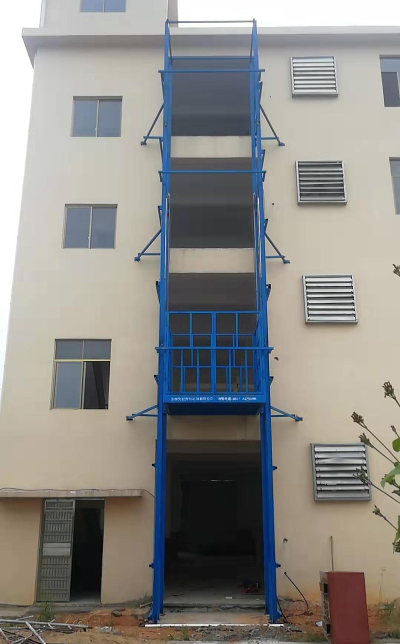 包头室外导轨式升降平台